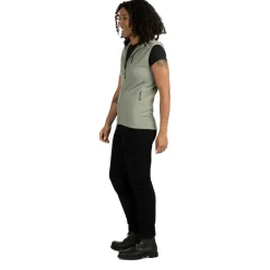 New - Women's MerinoFleece335 KuolpaSt. Vest with Hood - Fleeceweste Alltagsbekleidung|Wanderbekleidung