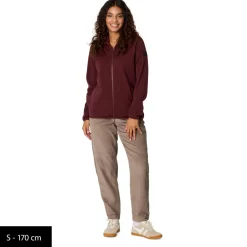 Outlet - Women's MerinoFleece335 MMXX. Lulea Zip Hoody - Fleecejacke Alltagsbekleidung|Wanderbekleidung