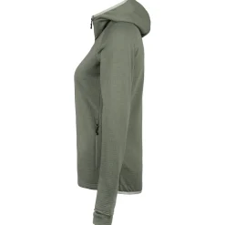 Clearance - Women's MerinoGrid285 NorrdalSt. Zip Hoody - Fleecejacke Alltagsbekleidung|Wanderbekleidung