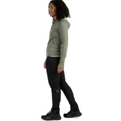 Clearance - Women's MerinoGrid285 NorrdalSt. Zip Hoody - Fleecejacke Alltagsbekleidung|Wanderbekleidung