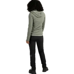 Clearance - Women's MerinoGrid285 NorrdalSt. Zip Hoody - Fleecejacke Alltagsbekleidung|Wanderbekleidung