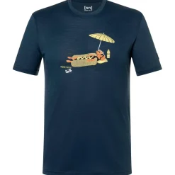super.natural - Hot Dog Tee - Merinoshirt