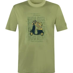 Outlet - Racing Dachshund Bio Jersey Tee - Merinoshirt Alltagsbekleidung|Merinounterwäsche