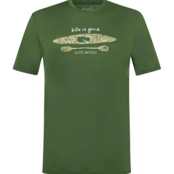 super.natural - River Pleasure Tee - Merinoshirt^ Wanderbekleidung|Merinounterwäsche