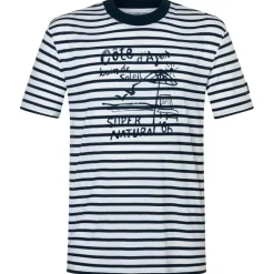super.natural - Stripe Cote D'Azur Bio Jersey Tee - Merinoshirt