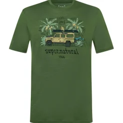 super.natural - Tropicar Tee - Merinoshirt