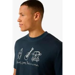 super.natural - Van Life Bio Jersey Tee - Merinoshirt^ Wanderbekleidung|Merinounterwäsche
