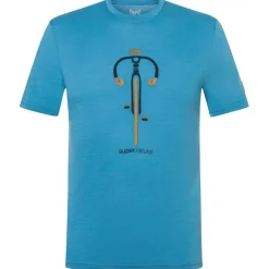 super.natural - Vintage Bike Tee - Merinoshirt