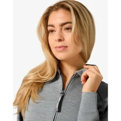 super.natural - Women's 1/4 Zip Sweater - Pullover^ Alltagsbekleidung|Pullover & Hoodies