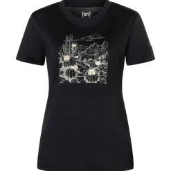 super.natural - Women's Cactus World Bio Jersey Tee - Merinoshirt^ Wanderbekleidung|Shirts, Hemden & Longsleeves
