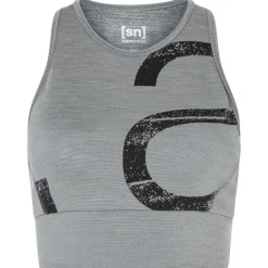 super.natural - Women's Capital Logo LF Top - Sport-BH