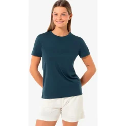 super.natural - Women's Casual Rib Bio Jersey Tee - Merinoshirt