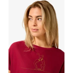 Clearance - Women's Cat Yoga Loose Tee - Merinoshirt Alltagsbekleidung|Skibekleidung