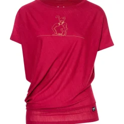 Clearance - Women's Cat Yoga Loose Tee - Merinoshirt Alltagsbekleidung|Skibekleidung