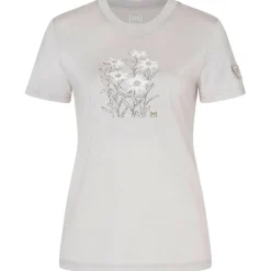 super.natural - Women's Edelweiss Bio Jersey Tee - Merinoshirt^ Wanderbekleidung|T-Shirts