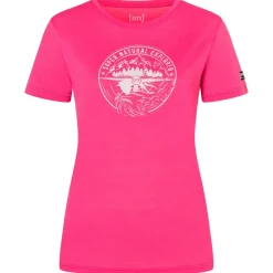 super.natural - Women's Exploring Tee - Merinoshirt^ Alltagsbekleidung|Shirts, Hemden & Longsleeves