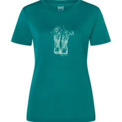 - Women's Flower Boots Tee - Merinoshirt><noscript><img width=