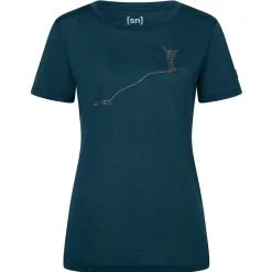 super.natural - Women's Gipfelglück Tee - Merinoshirt