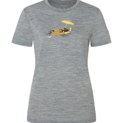 super.natural - Women's Hot Dog Tee - Merinoshirt^ Alltagsbekleidung|Shirts, Hemden & Longsleeves