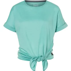 super.natural - Women's JP Knot Tee - Merinoshirt