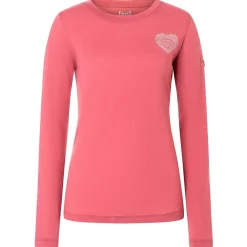 super.natural - Women's Little Heartwood L/S - Longsleeve