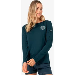 super.natural - Women's Little Heartwood L/S - Longsleeve