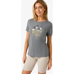 super.natural - Women's Orchid Bio Jersey Tee - Merinoshirt