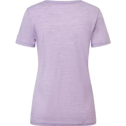 New - Women's Rock Flowers Tee - Merinoshirt Alltagsbekleidung|Skibekleidung