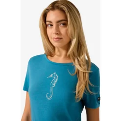 - Women's Sea Horse Tee - Merinoshirt><noscript><img width=