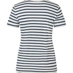 Sale - Women's Stripe Cote D'Azur Bio Jersey Tee - Merinoshirt Alltagsbekleidung|Shirts, Hemden & Longsleeves