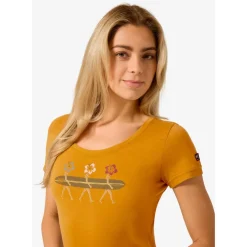 - Women's Surfing Flowers Tee - Merinoshirt><noscript><img width=