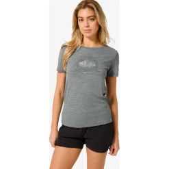 - Women's Tent View Tee - Merinoshirt Alltagsbekleidung|Shirts, Hemden & Longsleeves