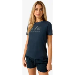 super.natural - Women's Van Life Bio Jersey Tee - Merinoshirt