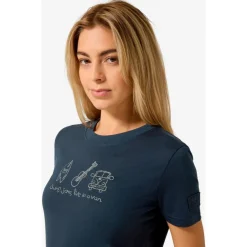 super.natural - Women's Van Life Bio Jersey Tee - Merinoshirt