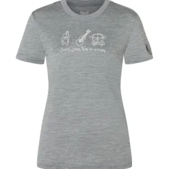 super.natural - Women's Van Life Bio Jersey Tee - Merinoshirt