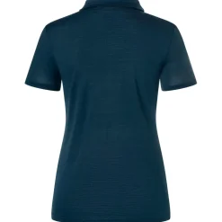New - Women's Zip Polo - Merinoshirt Alltagsbekleidung|Shirts, Hemden & Longsleeves
