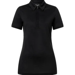 New - Women's Zip Polo - Merinoshirt Alltagsbekleidung|Shirts, Hemden & Longsleeves