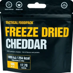 TACTICAL FOODPACK - Freeze-Dried Cheddar Snacks^ Riegel|Trekkingausrüstung