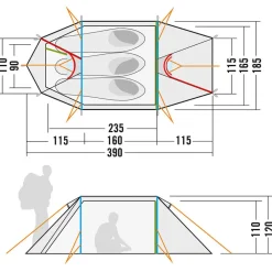 Tatonka - Arctis 3.235 PU - 3-Personen Zelt^ Trekkingzelte|Trekkingausrüstung