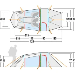 Tatonka - Grönland 3 Vent - 3-Personen Zelt^ Trekkingzelte|Trekkingausrüstung