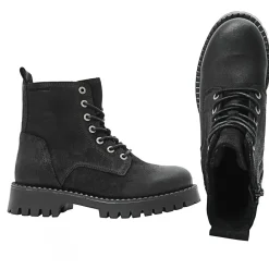 Ten Points - Women's Penny Lace Suede Boots - Freizeitstiefel^ Freizeitstiefel