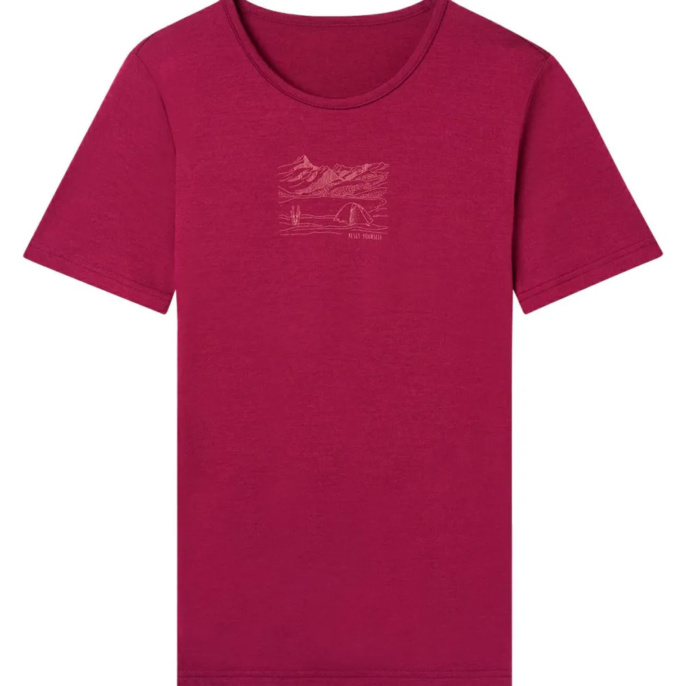 Discount - Women's Merino Life Short Sleeve Shirt Print - Merinoshirt T-Shirts|Shirts, Hemden & Longsleeves