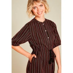 Tranquillo - Women's Blusenkleid in Leinenoptik - Kleid^ Alltagsbekleidung