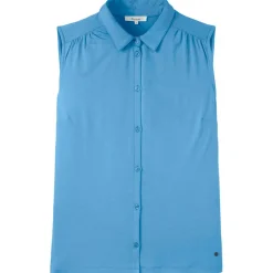 Sale - Women's Feminine Bluse aus Ecovero Viskose - Top Shirts, Hemden & Longsleeves|Alltagsbekleidung