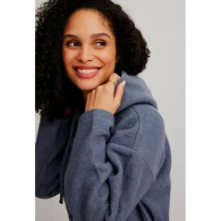 Tranquillo - Women's Gemütliche Jacke aus Walkwolle - Freizeitjacke