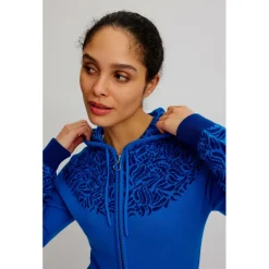 Tranquillo - Women's Jaquard-Strickjacke - Freizeitjacke