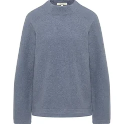 - Women's Kurzer Pullover aus Reiner Walkwolle - Wollpullover>Tranquillo Online