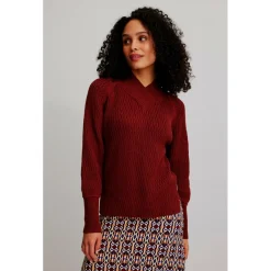 - Women's Lockerer Strickpullover - Pullover><noscript><img width=