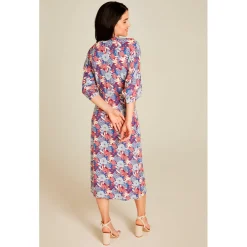 Outlet - Women's Midikleid aus Ecovero Viskose - Kleid Alltagsbekleidung