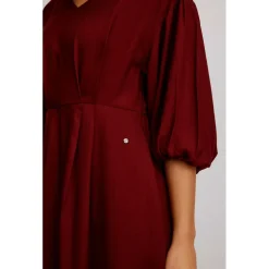 - Women's Tailliertes Kleid aus EcoVero Viskose - Kleid><noscript><img width=